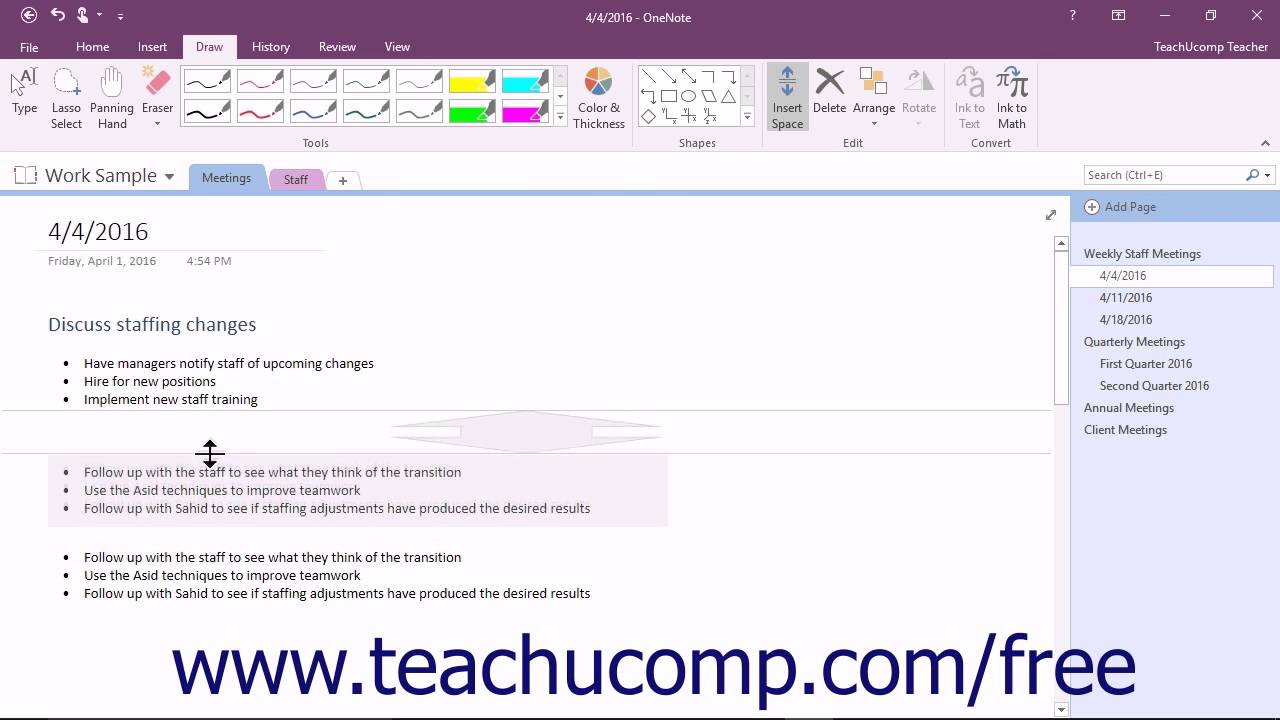 additional draw tools for onenote mac